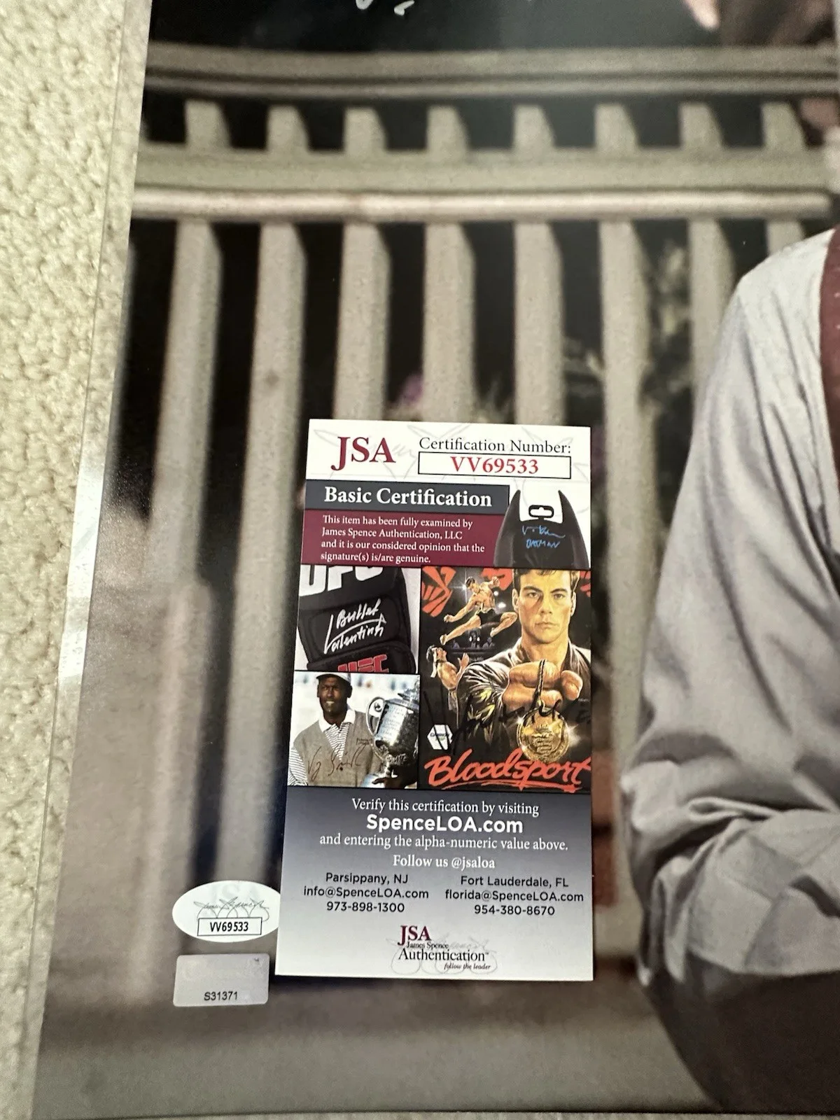 Val Kilmer — Val Kilmer DOC Holliday Signed 16x20 Photo JSA Certification, image 5