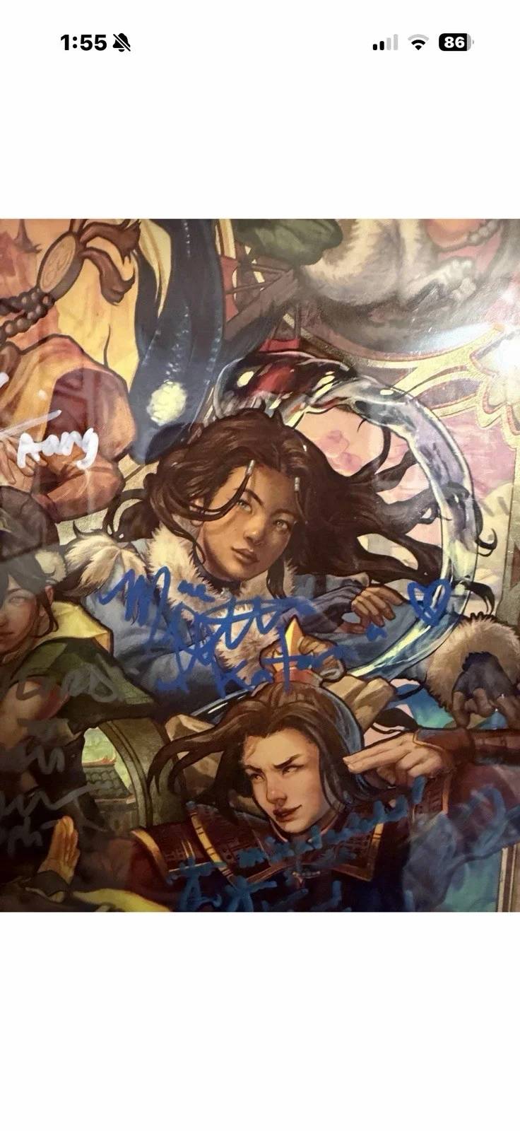 Avatar The Last Airbender signed cast print, image 3