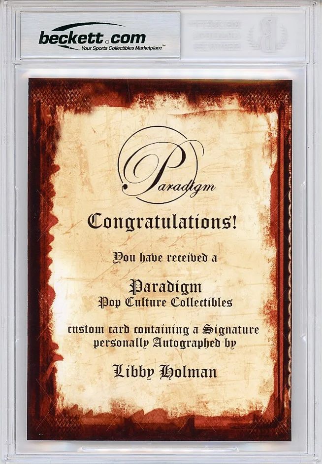 Libby Holman — Rare -LIBBY HOLMAN- Actress/Socialite BECKETT Signed/Autograph/Auto 5x7 Card, изображение 2