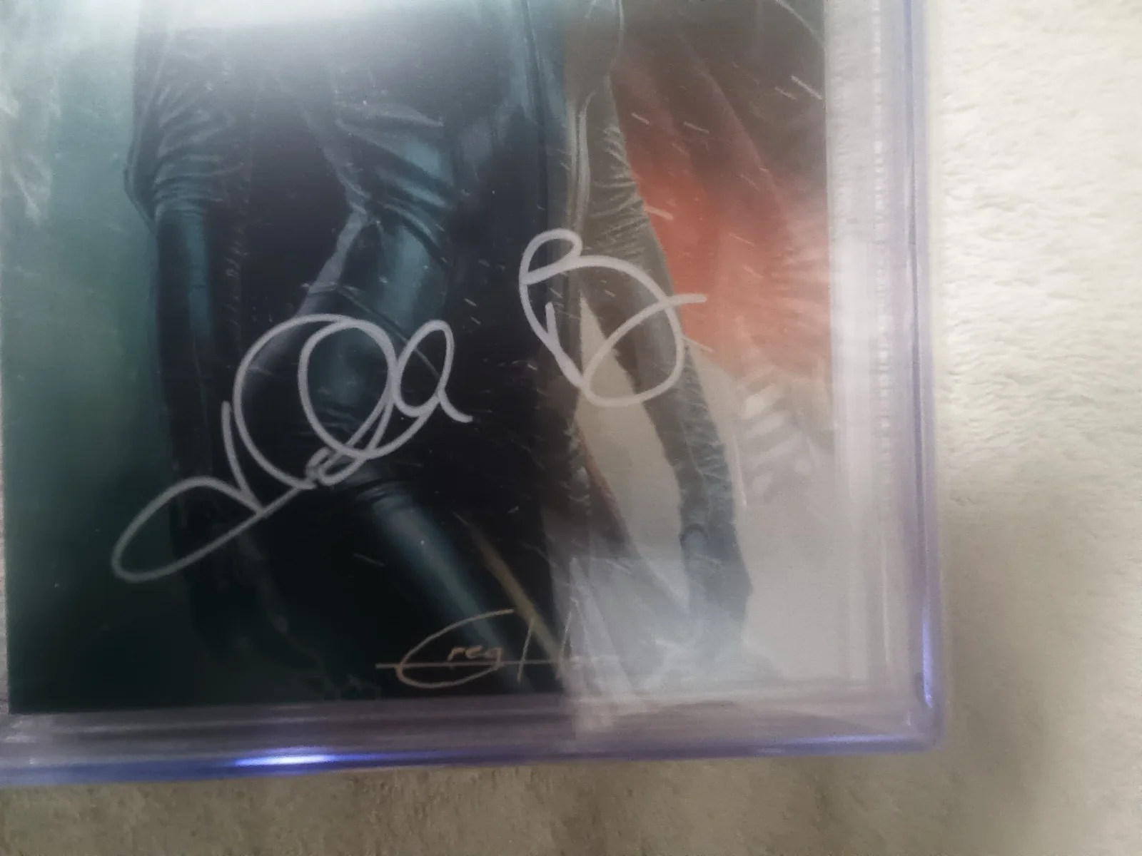 HALLE BERRY — SIGNED HALLE BERRY & GREG HORN FEMALE FORCE METAL X-MEN STORM CGC 9.9 #16 of 30, изображение 4