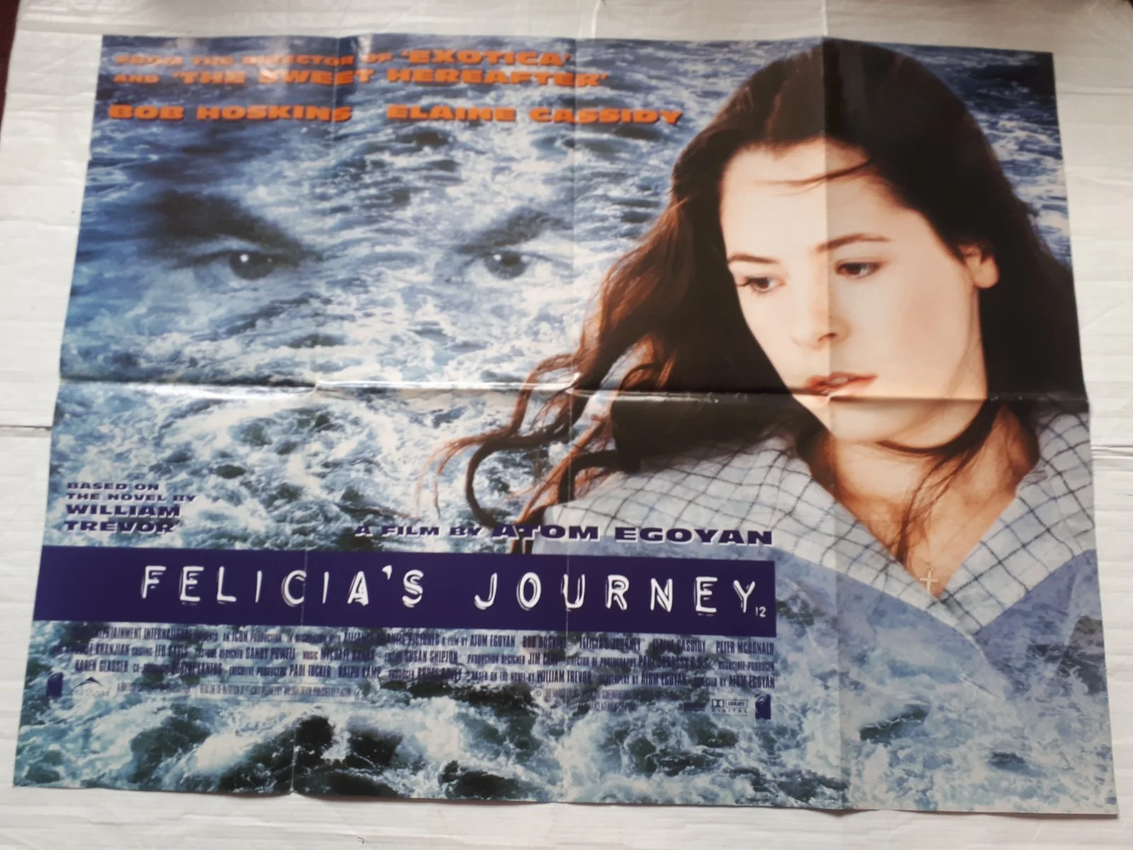 Felicia's Journey 1999 ORIGINAL Poster uk Quad 30x40 1990s bob hoskins, изображение 2