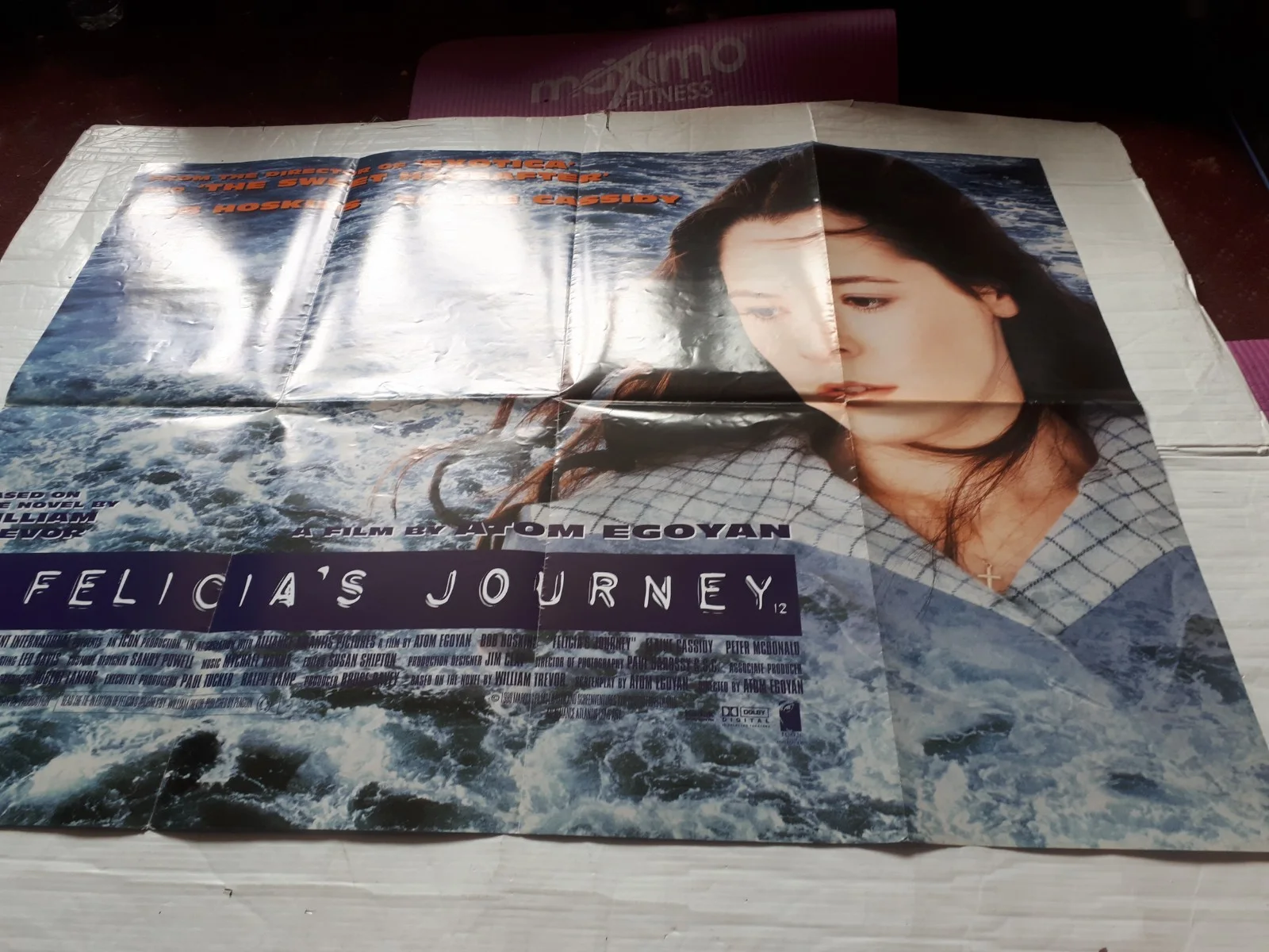 Felicia's Journey 1999 ORIGINAL Poster uk Quad 30x40 1990s bob hoskins, изображение 4
