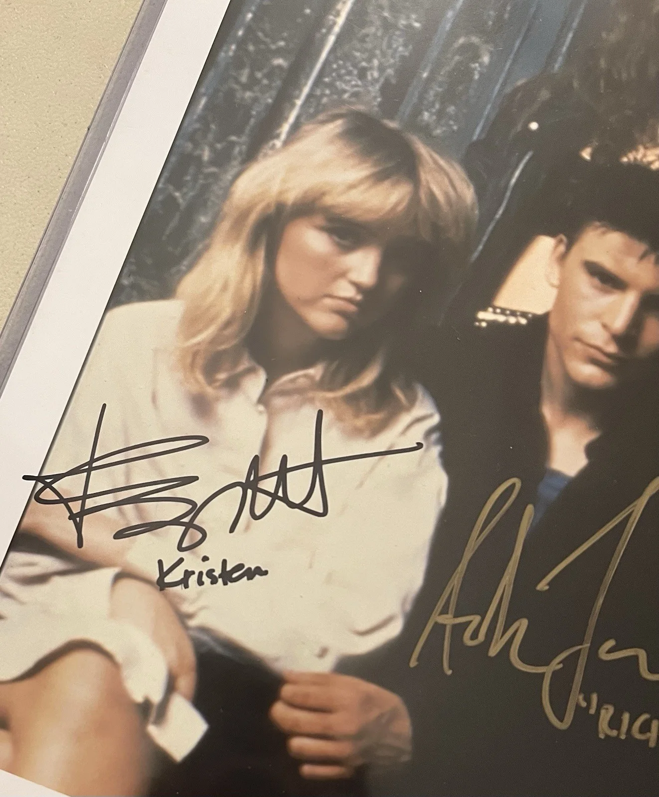 A Nightmare On Elm Street 4 11x17 Signed X4 🔥 Tuesday Knight Danny Hassel +, image 3