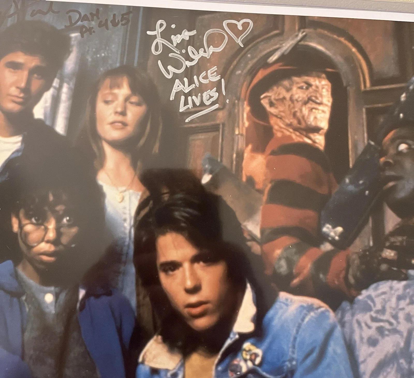 A Nightmare On Elm Street 4 11x17 Signed X4 🔥 Tuesday Knight Danny Hassel +, image 5