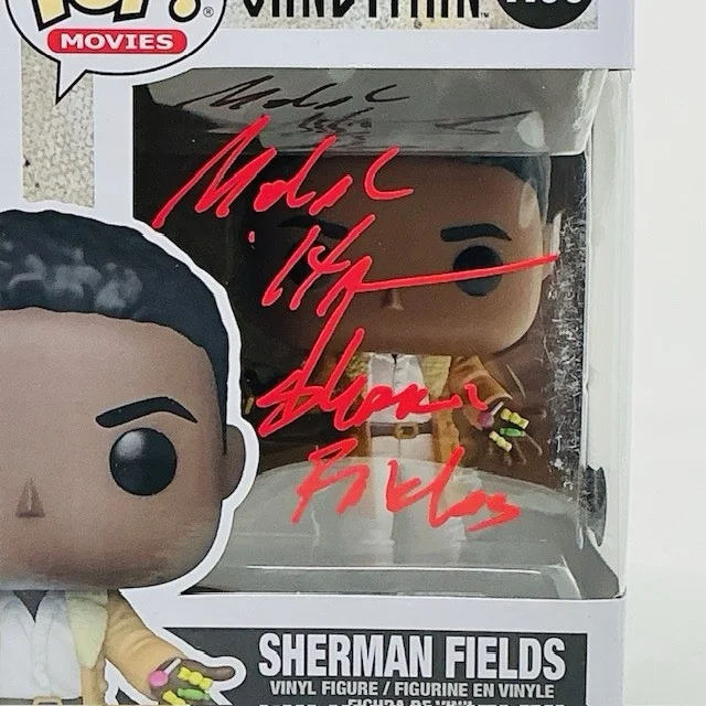 Michael Hargrove Autographed Sherman Fields Candyman #1159 Funko Pop Beckett, изображение 2