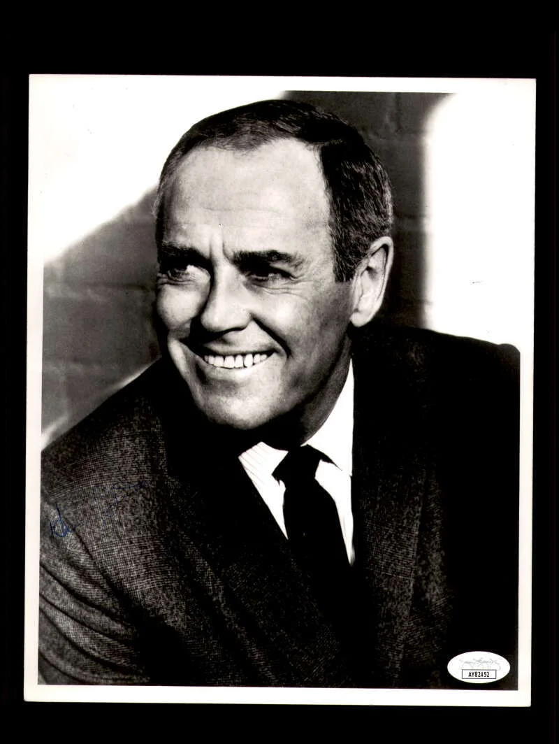 Henry Fonda — Henry Fonda JSA Coa Signed 8x10 Photograph Autograph