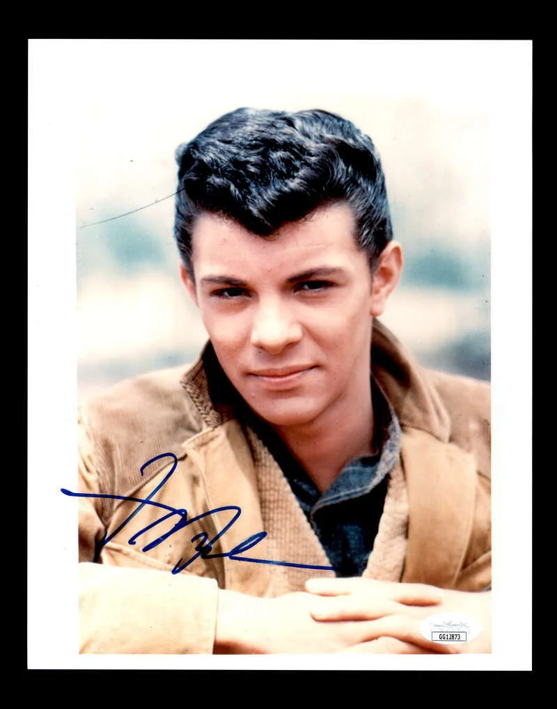 Frankie Avalon — Frankie Avalon JSA Coa Hand Signed 8x10 Photo Autograph 3
