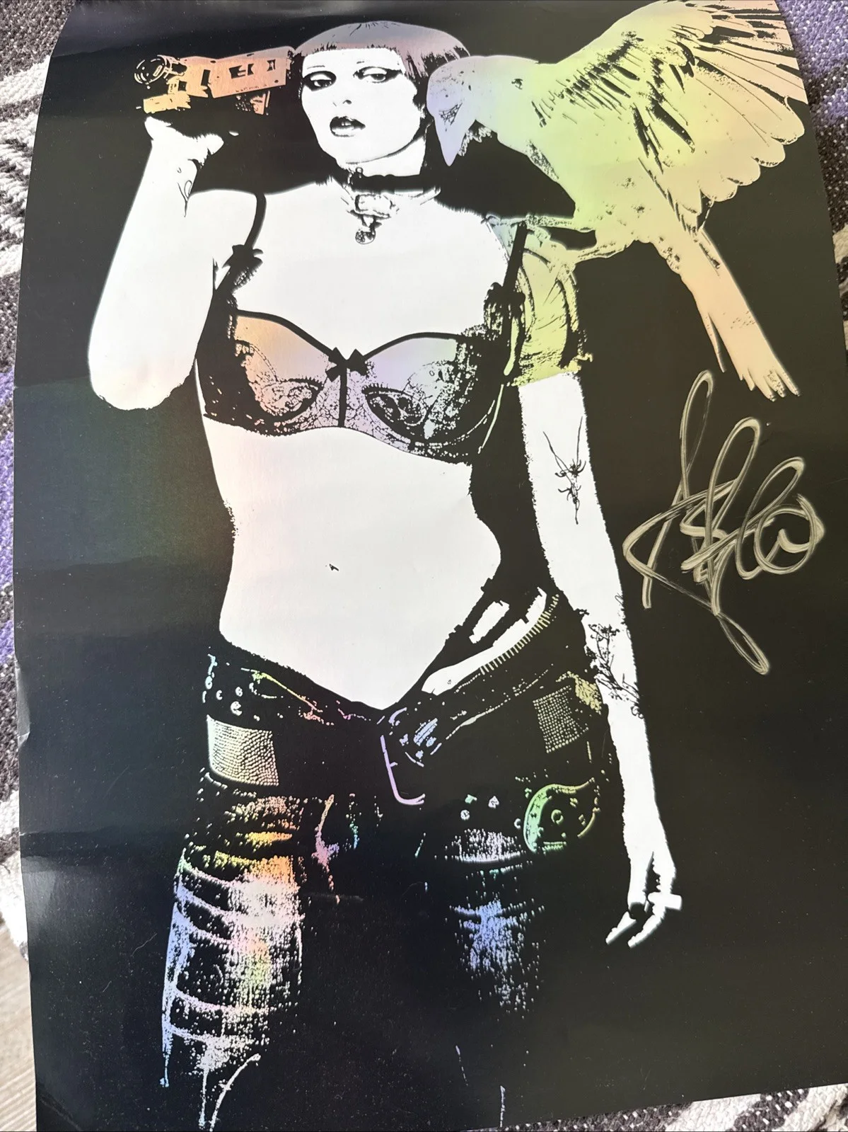 Ashnikko Foil Signed Autographed MTG From VIP Promo 11 X 9, изображение 4