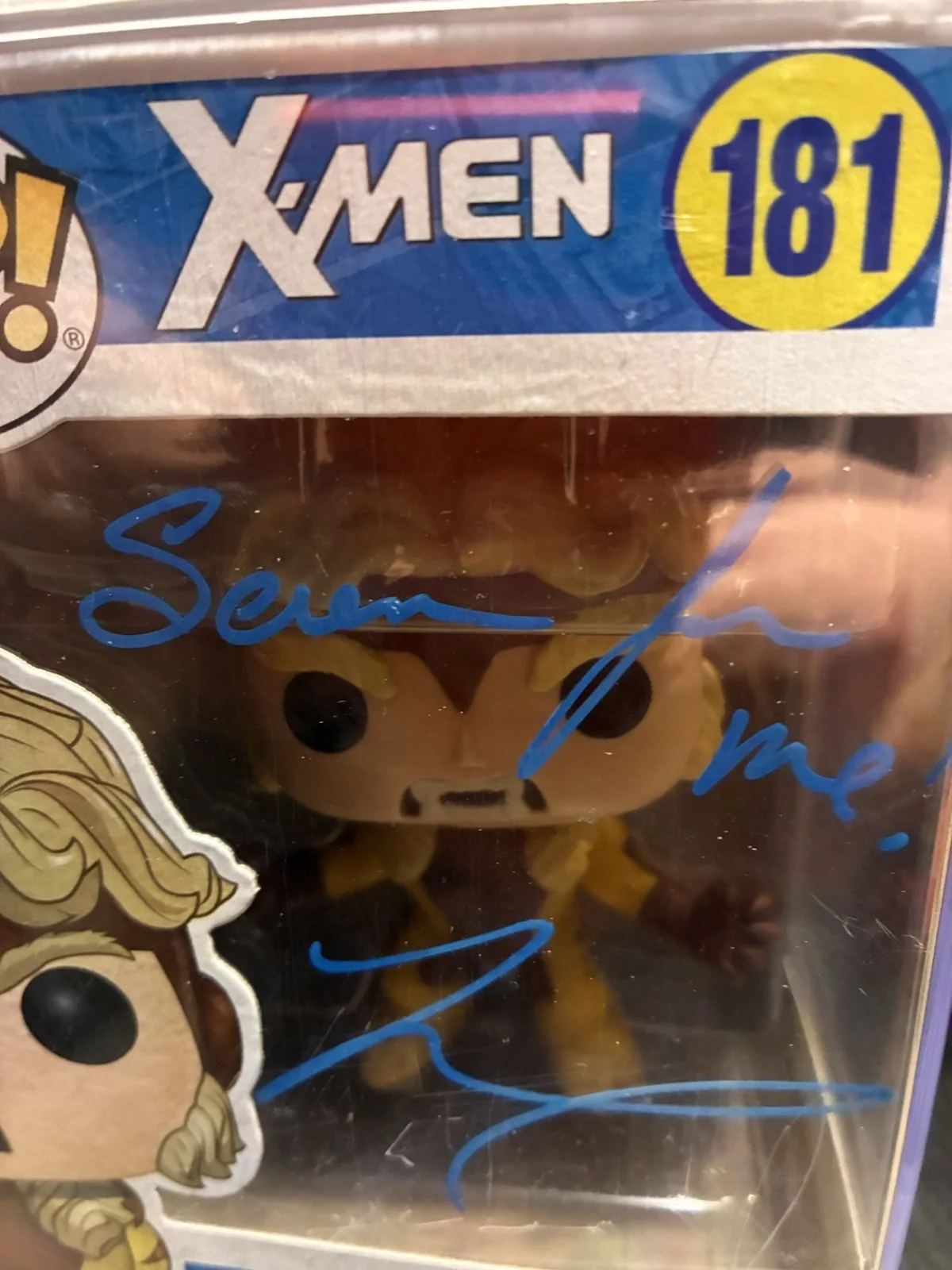 Tyler Mane — Tyler Mane Signed X-Men Sabretooth Funko Pop Inscribed #181, image 2