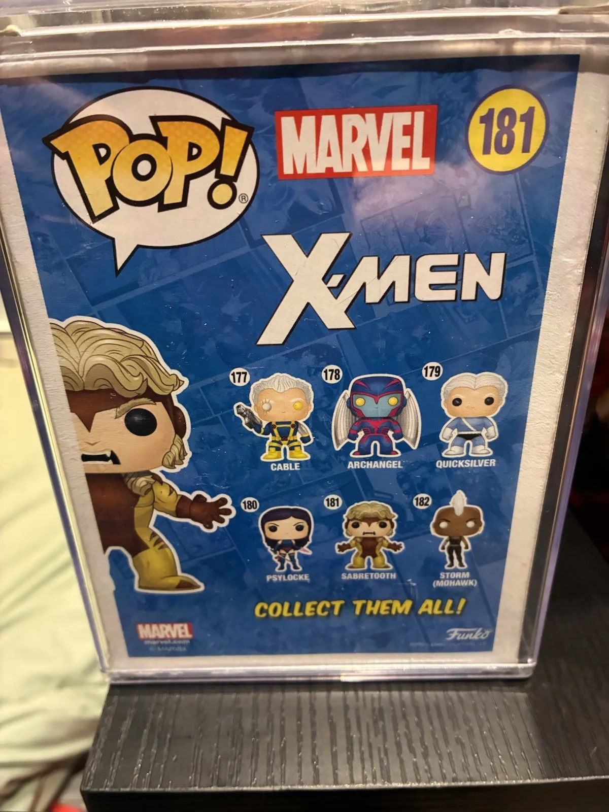 Tyler Mane — Tyler Mane Signed X-Men Sabretooth Funko Pop Inscribed #181, image 3