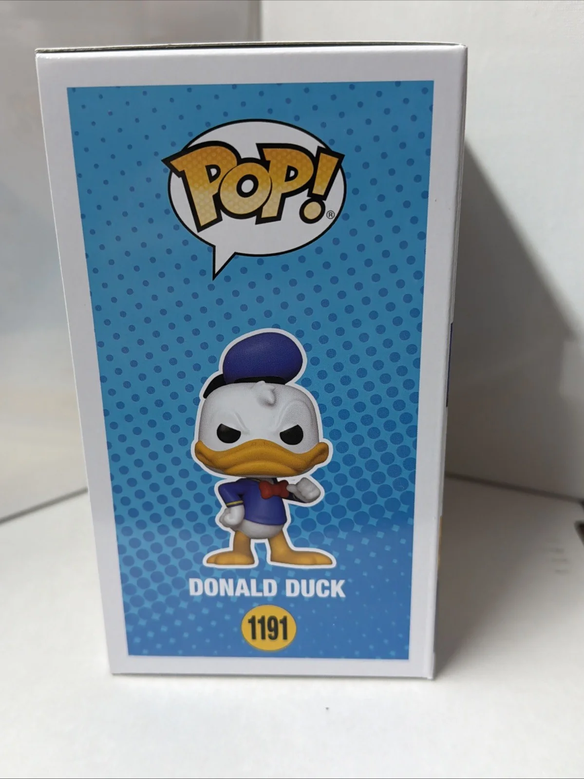 Daniel Ross — Daniel Ross Autographed Mickey And Friends Donald Duck #1191 Funko Pop! JSA COA, image 4