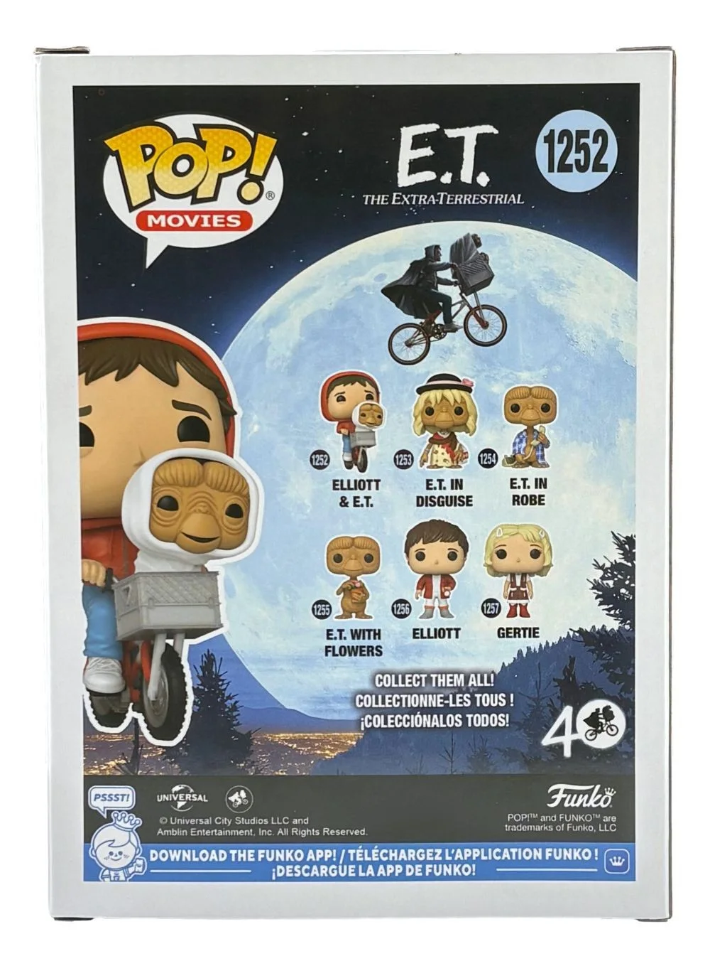 Henry Thomas — ET Cast (4) Signed ET Funko Pop #1252 Henry Thomas Matthew De Merritt & More JSA, изображение 3