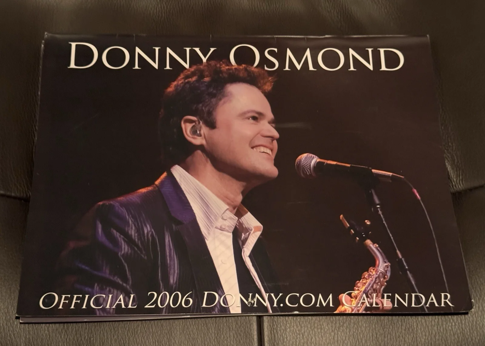 Lot of 4 Donny Osmond 2000’s Calendars - One Autographed - Mint Condition, image 3