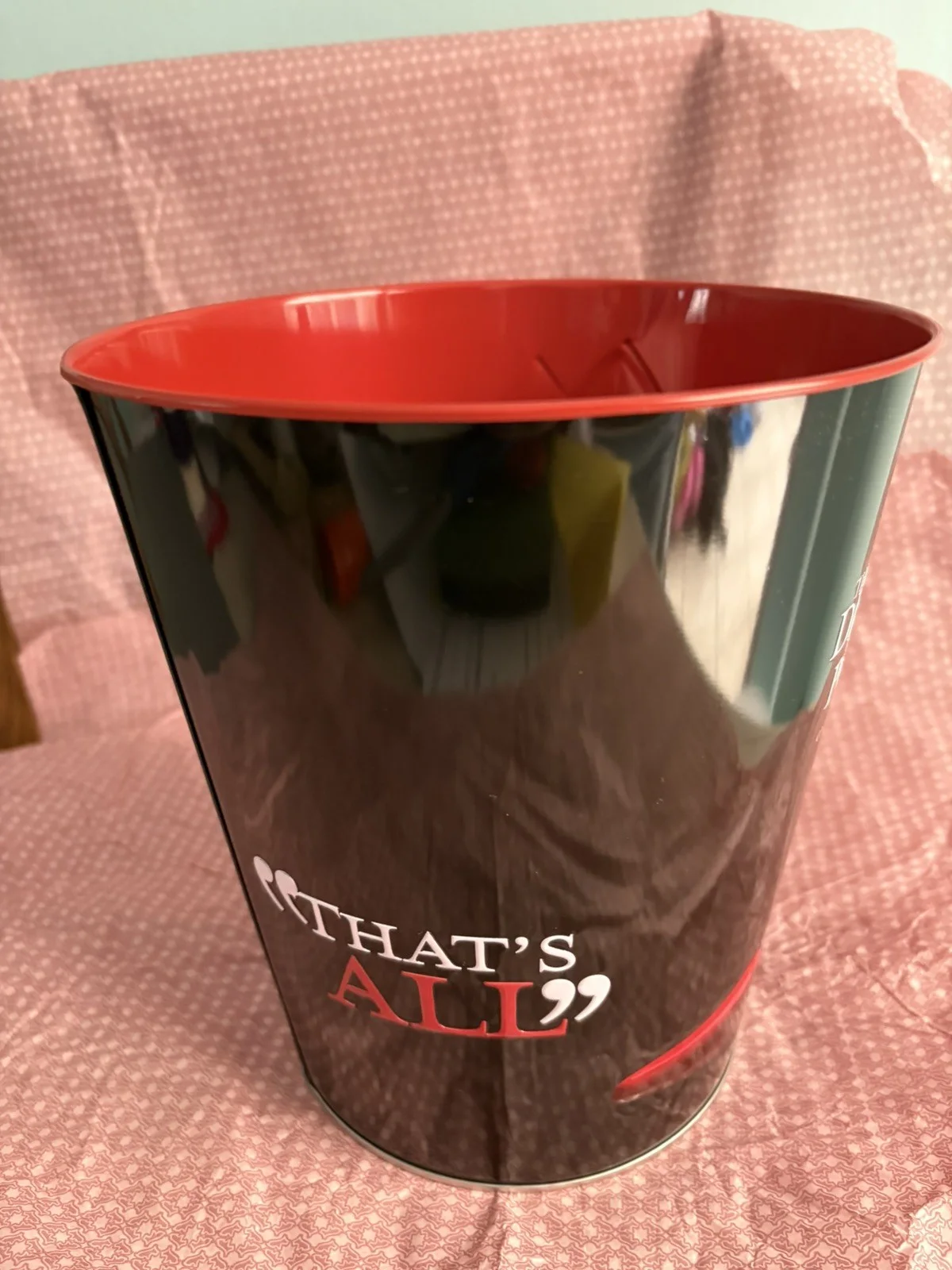 The Devil Wears Prada 2 Black Slogan Cinema Exclusive Popcorn Bucket new Ltd Ed, изображение 4