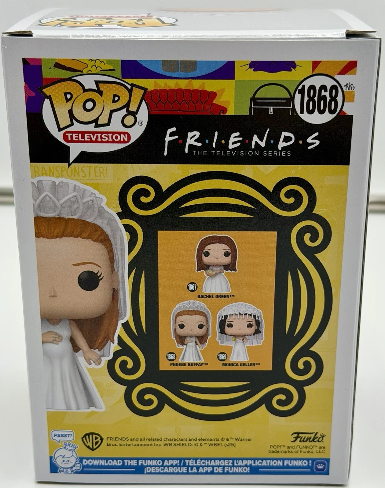 Lisa Kudrow — Lisa Kudrow Signed Funko Pop Phoebe Buffay Friends #1868 HA COA w/protector, изображение 4