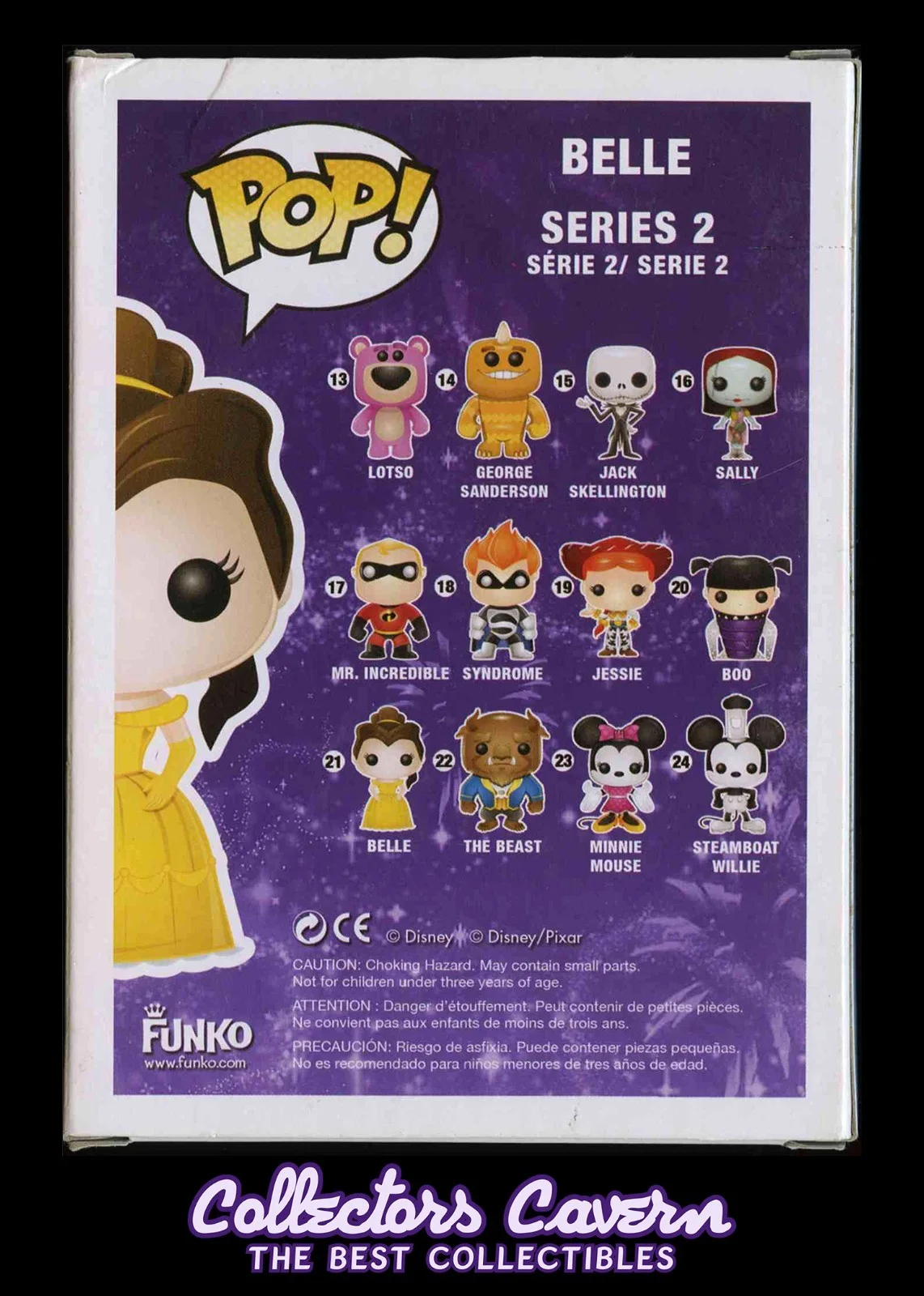 Paige O'Hara — Paige O'Hara Signed Funko POP! Disney - Beauty and the Beast - Belle - JSA COA, изображение 2