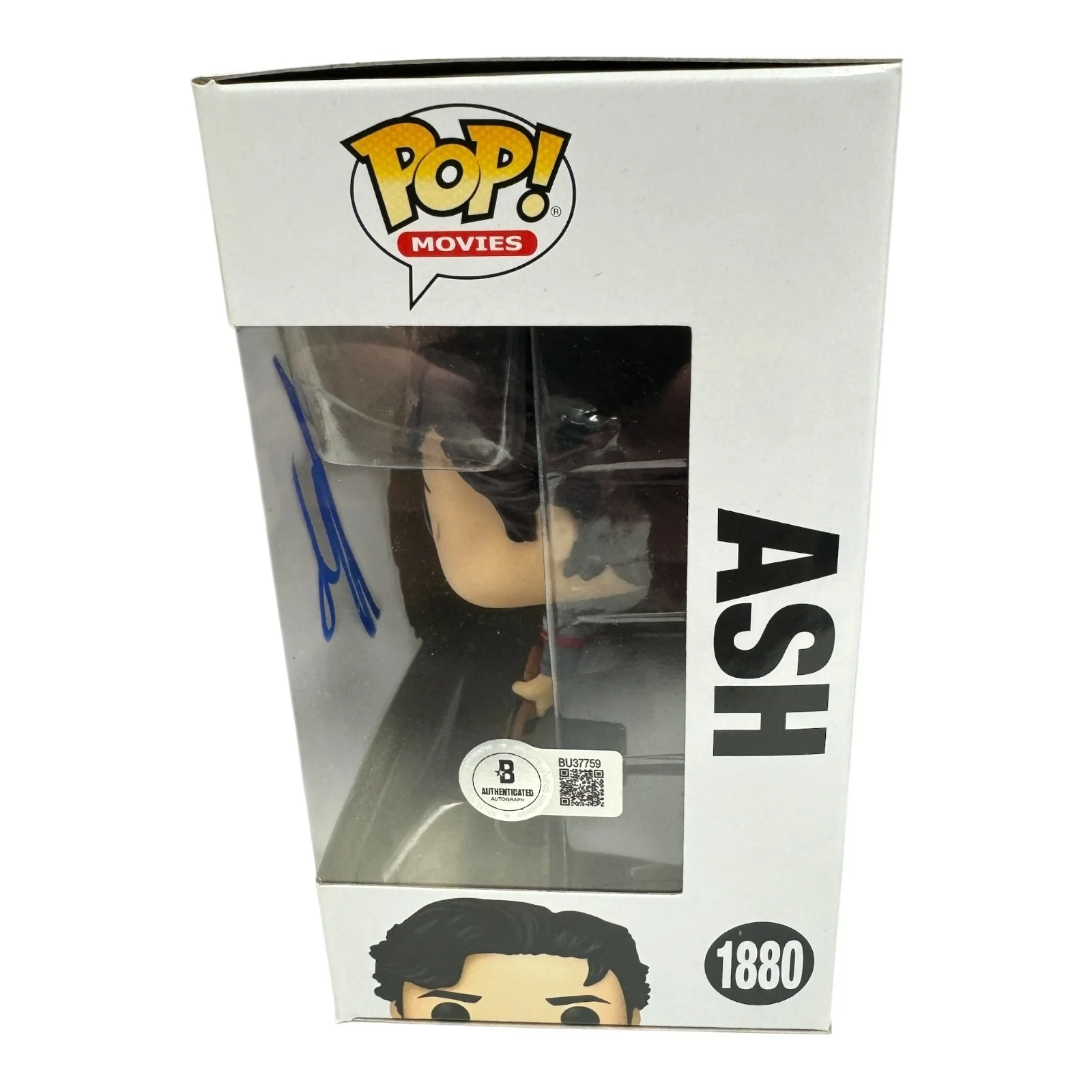 BRUCE CAMPBELL — BRUCE CAMPBELL SIGNED AUTOGRAPH ARMY OF DARKNESS FUNKO POP 1880 BECKETT BAS Ash, изображение 2