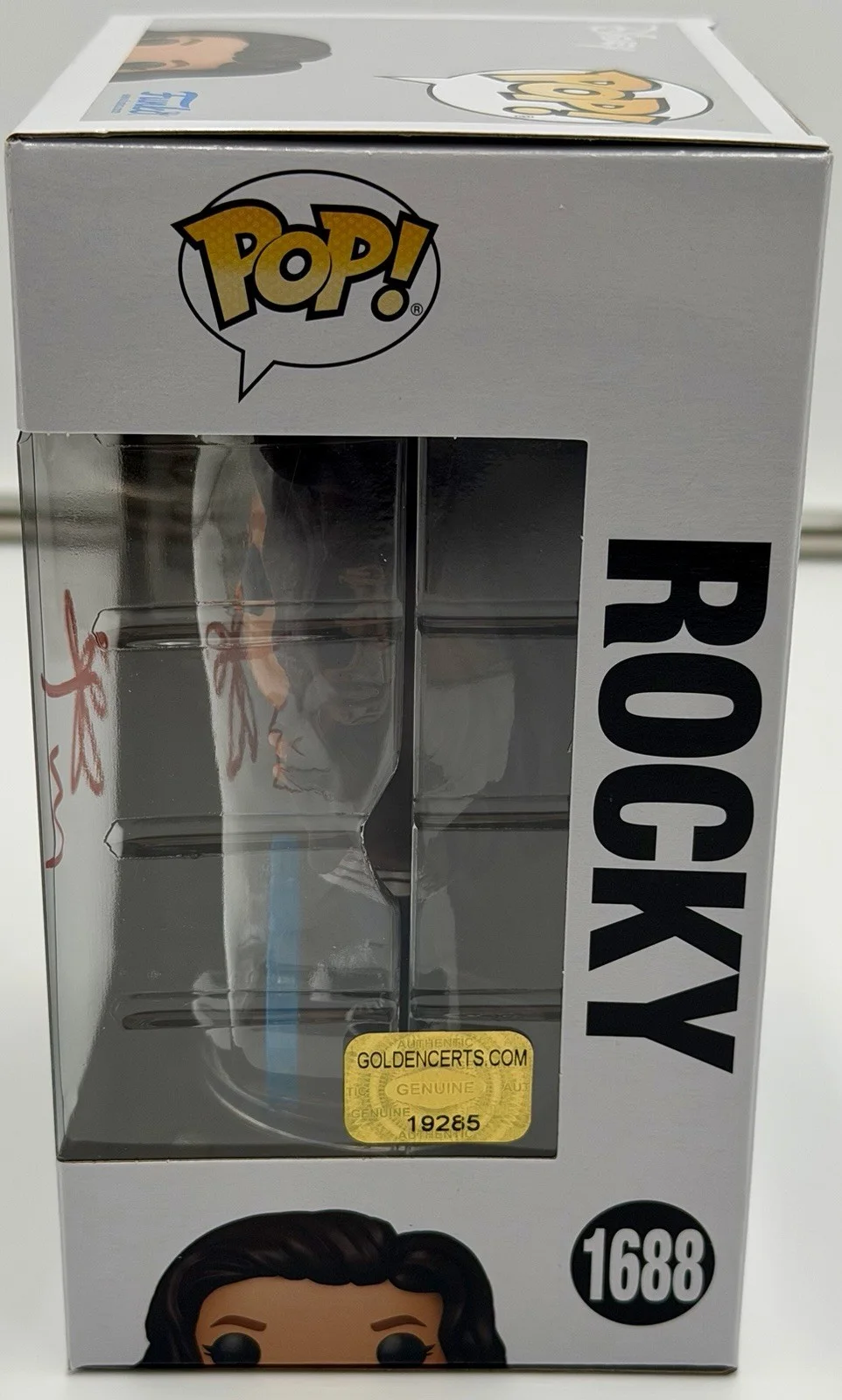 Zendaya — EUPHORIA Zendaya Signed Funko Pop Rocky “Shake It Up” #1688 GSC COA w/protector, изображение 3