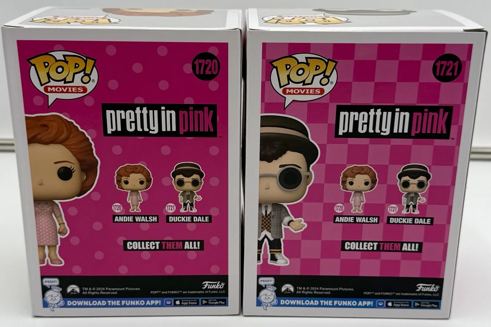 Molly Ringwald, Jon Cryer — Molly Ringwald & Jon Cryer Signed Pretty In Pink Funko Pops PC COA w/protectors, image 5