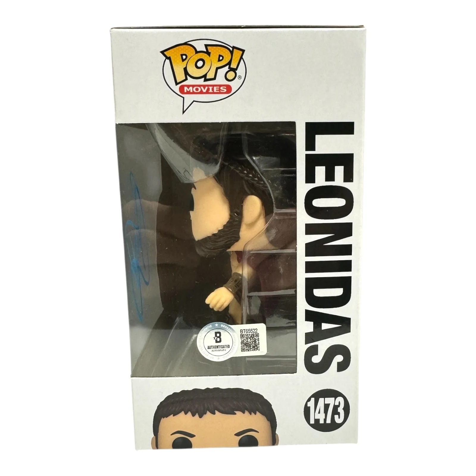 GERARD BUTLER — GERARD BUTLER SIGNED AUTOGRAPH 300 FUNKO POP 1473 BECKETT BAS, изображение 2