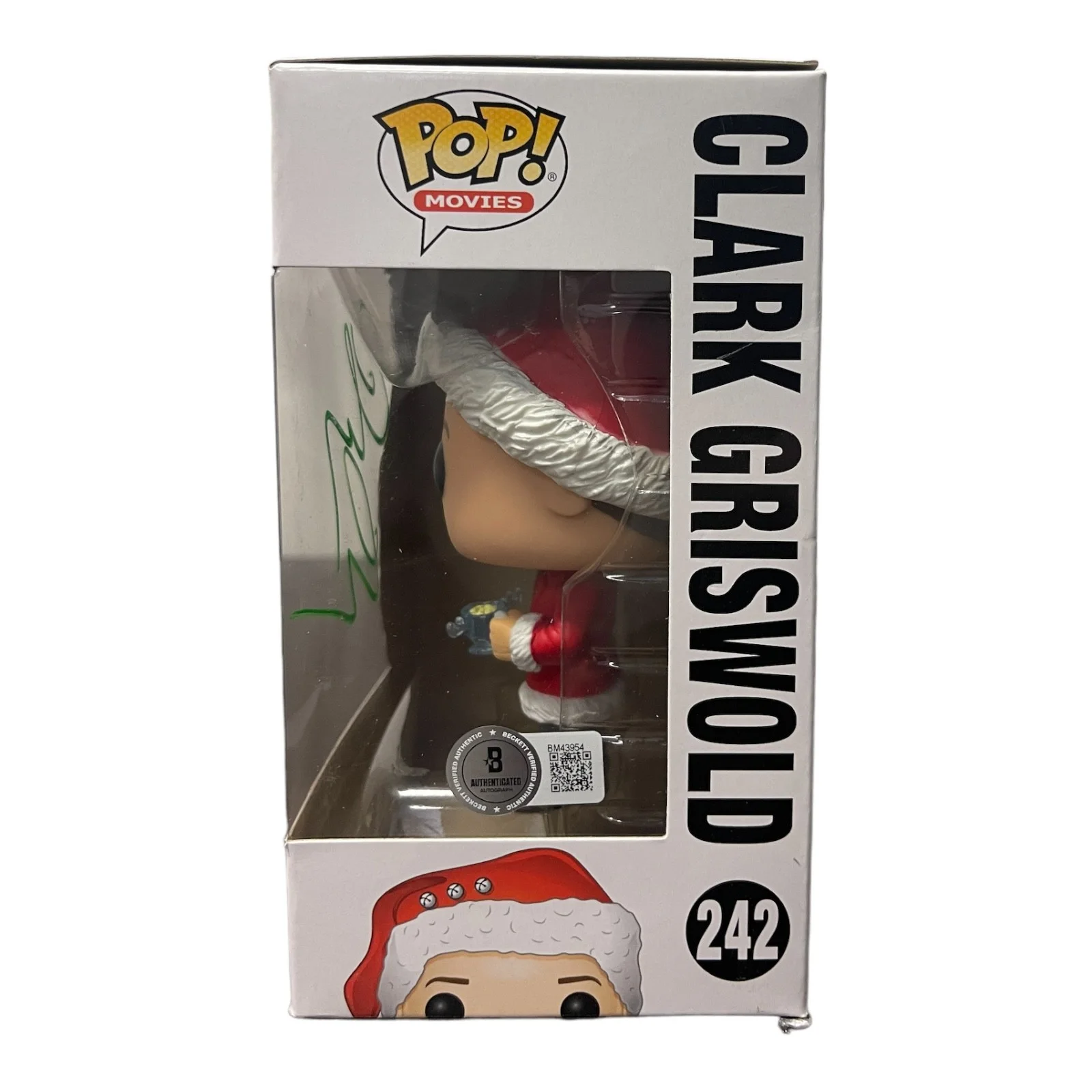 CHEVY CHASE — CHEVY CHASE SIGNED AUTOGRAPH CHRISTMAS VACATION FUNKO POP 1880 BECKETT BAS, image 2