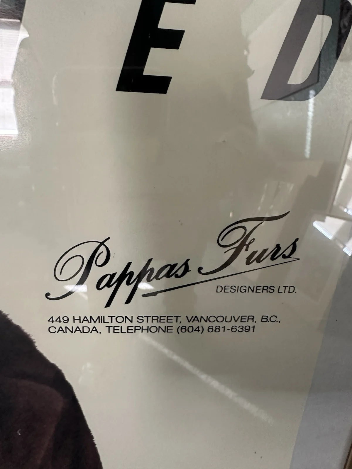 Sylvester Stallone Papa Furs Signed Poster *Extremely RARE*, image 5
