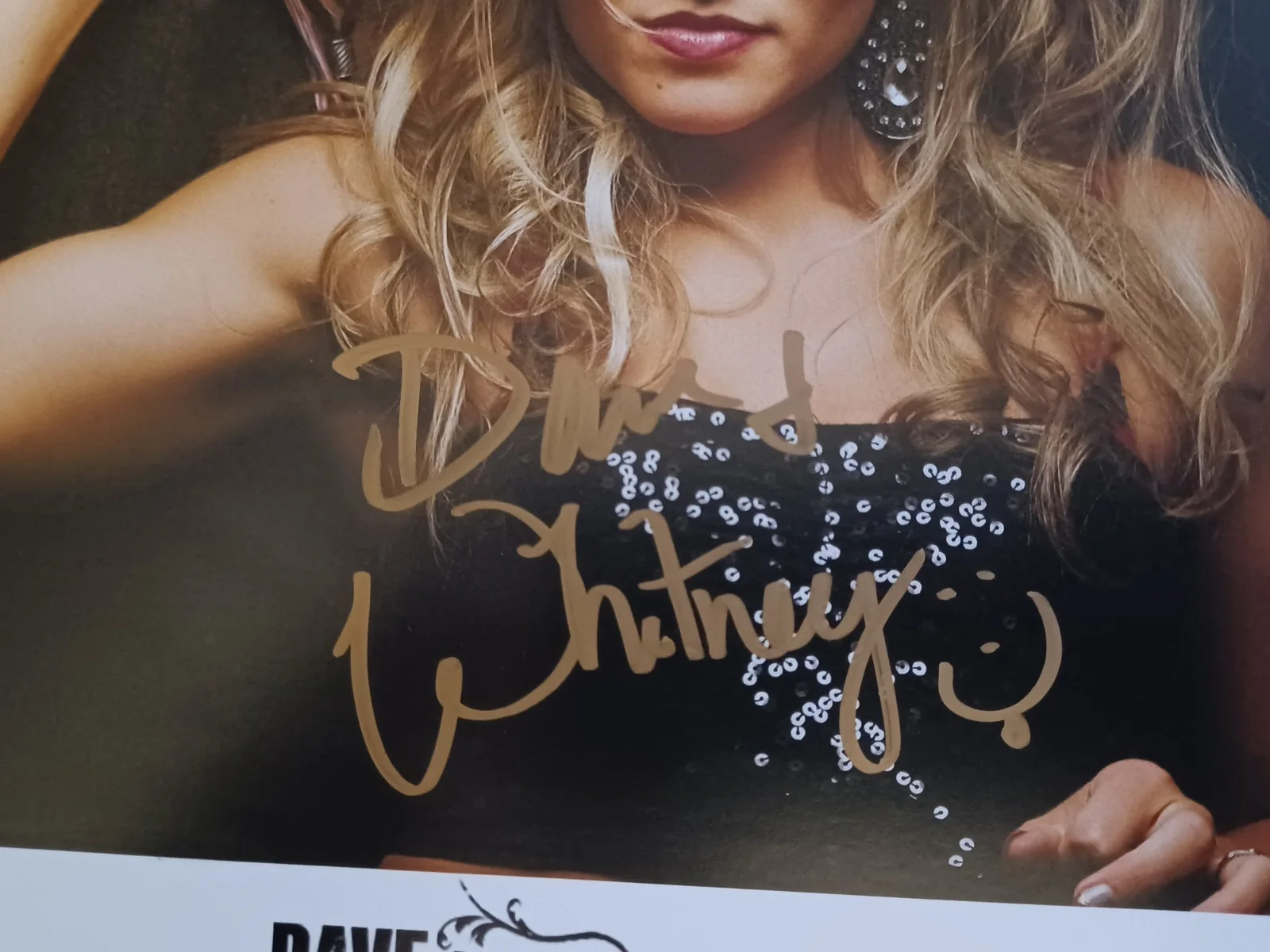 Dave & Whitney Signed 8x10 Photo - Country Singers, изображение 2