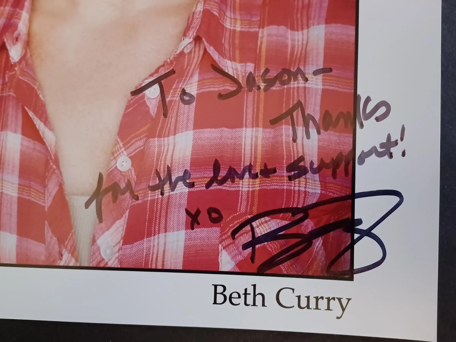 Beth Curry Signed 8x10 Photo - Superstore, Hart of Dixie, S.W.A.T., изображение 2