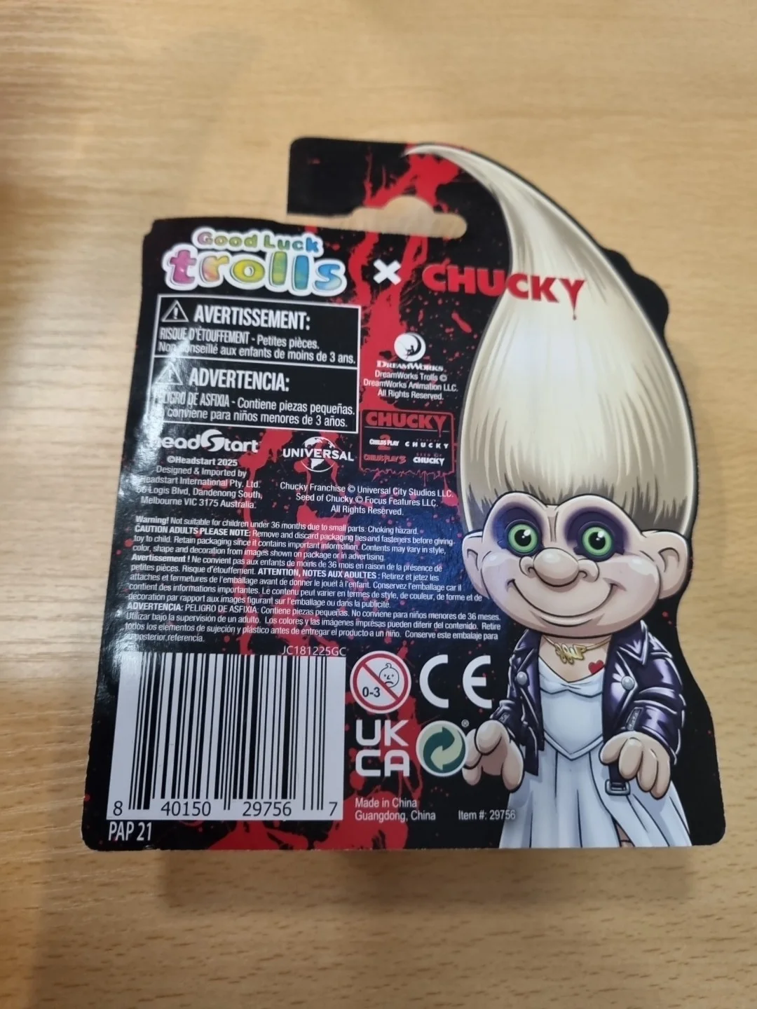 Good Luck Trolls Horror X Chucky Tiffany Valentine New Childs Play, image 5