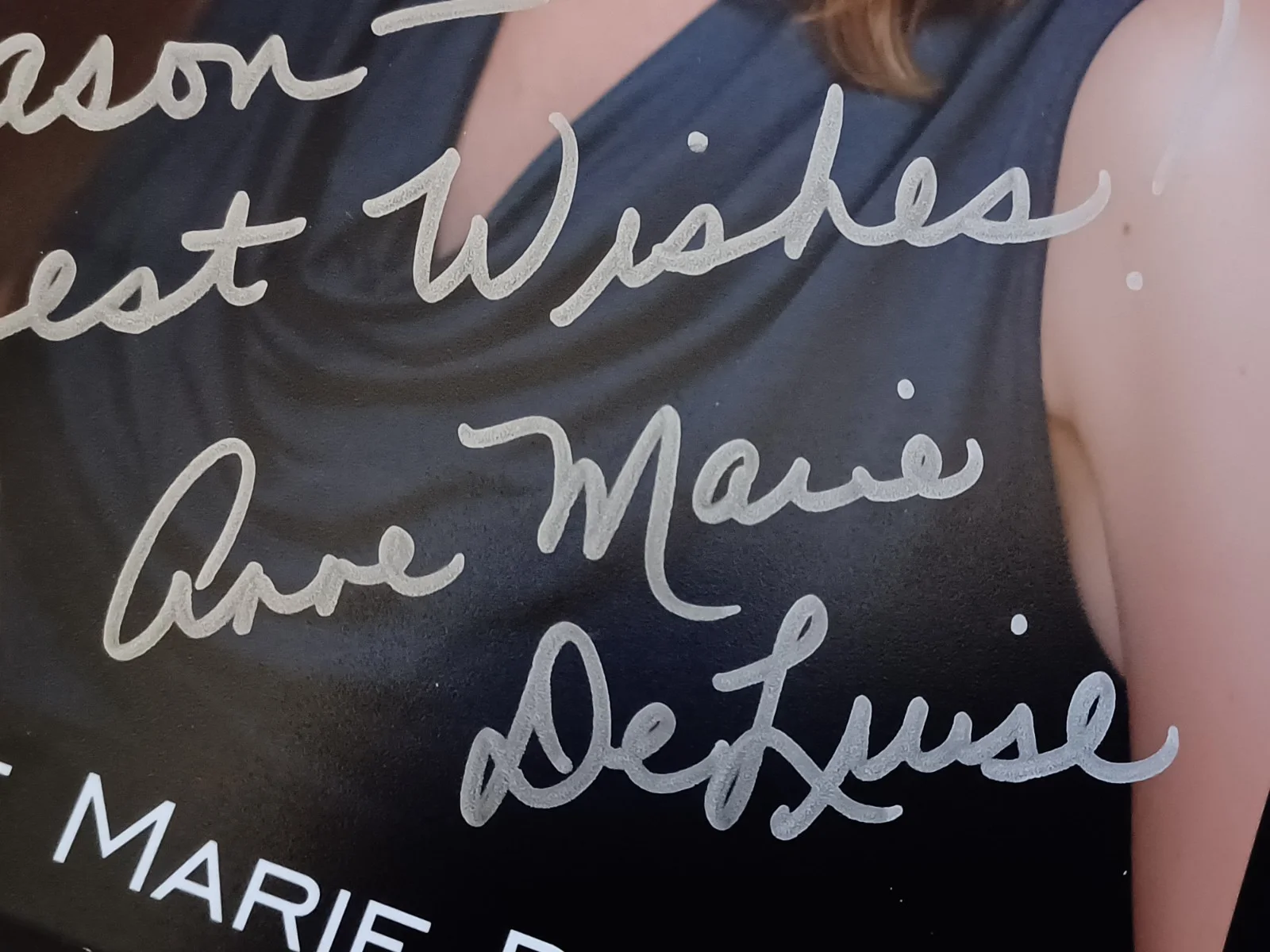 Anne Marie DeLuise Signed 8x10 Photo - Fifty Shades of Grey, Strange Empire, изображение 2