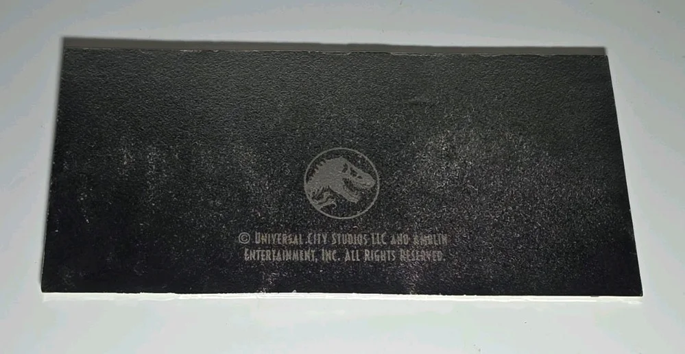 Jurassic World Dino Of The Deep Limited Edition Fine Silver Plated Ticket - Rare, изображение 2