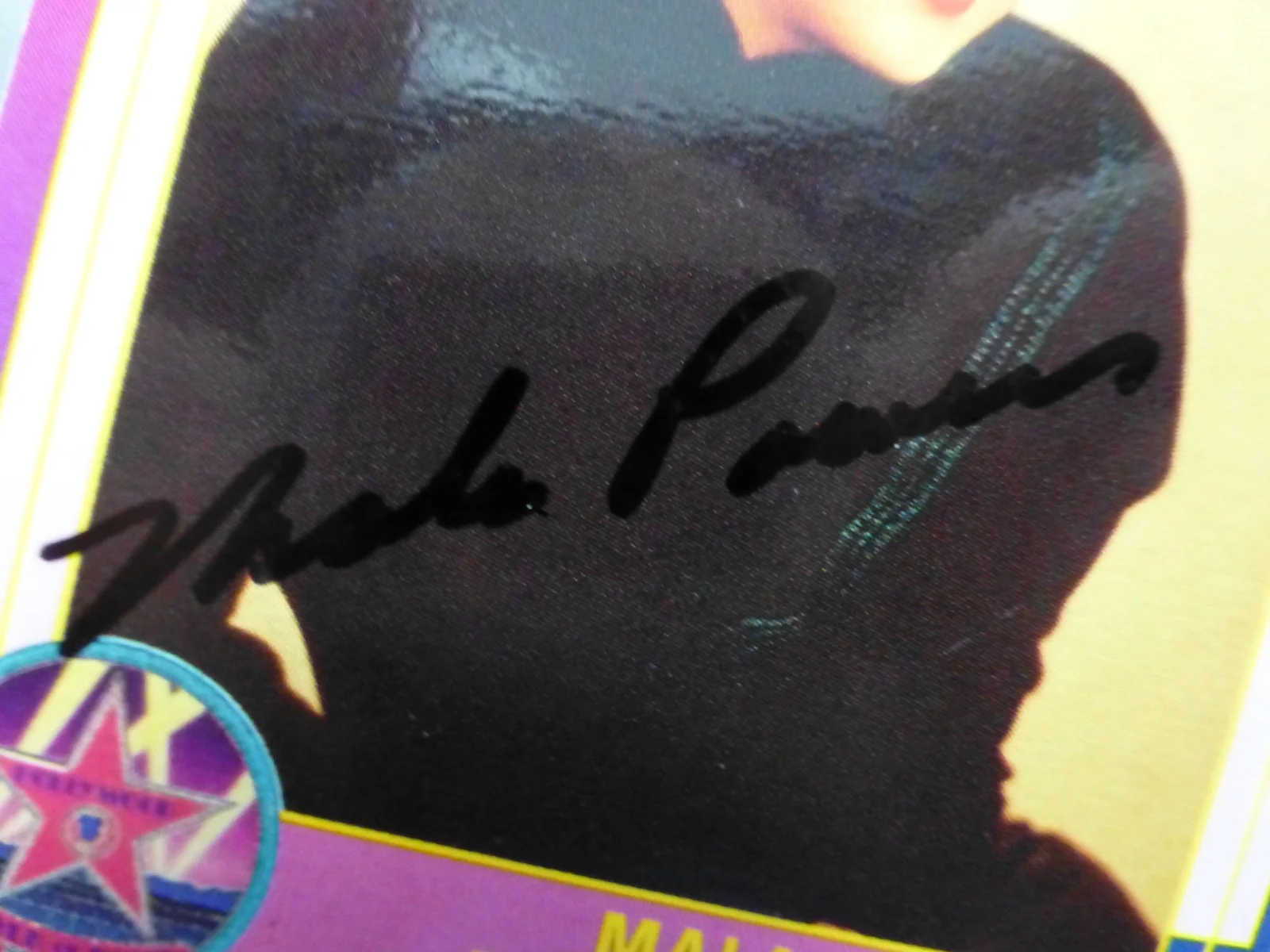 Mala Powers — Mala Powers Signed Hollywood Starline Card No. 184 with COA, image 2