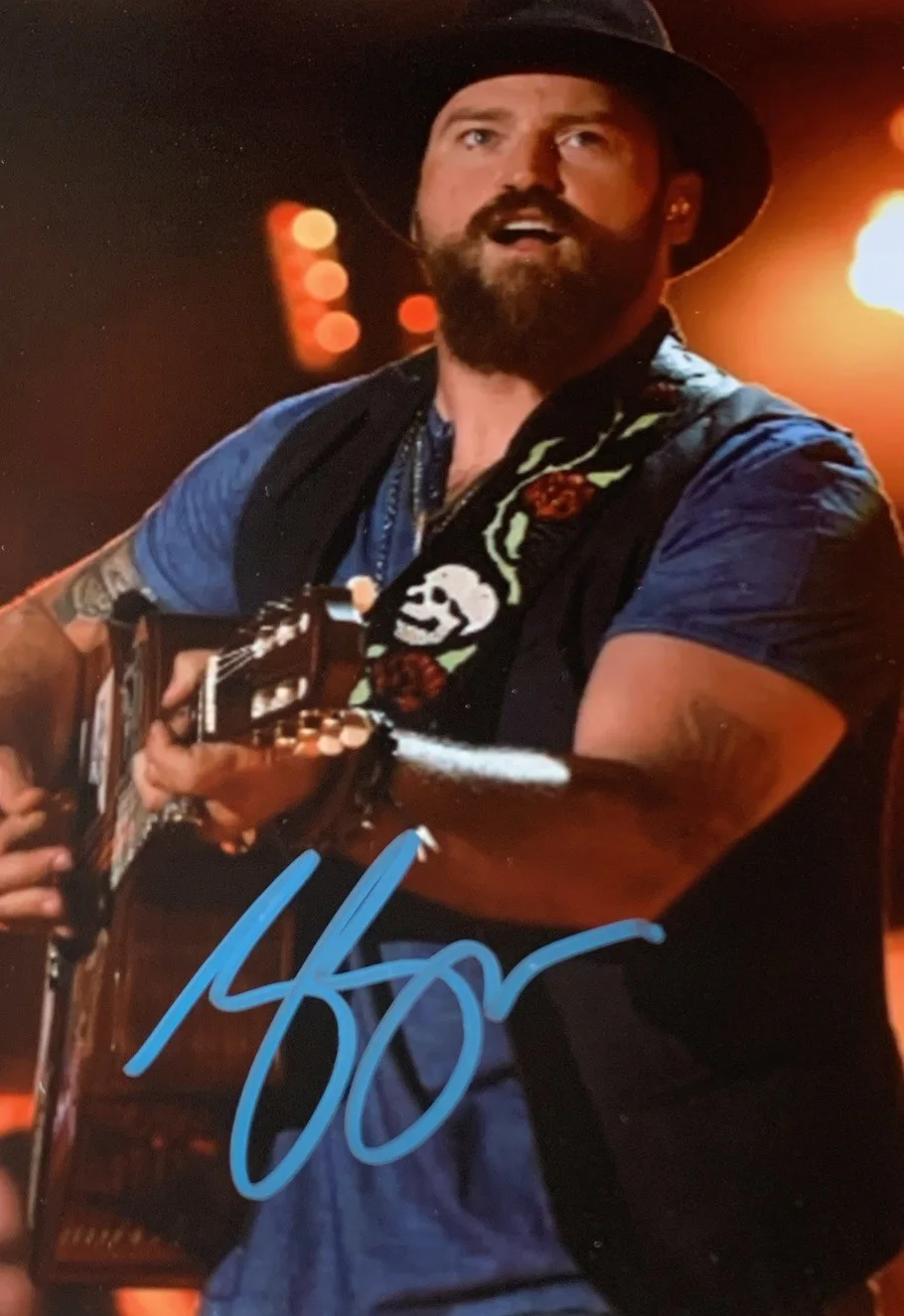 Country Music Superstar Zac Brown Signed Autographed 8x10 Photo *SALE*, изображение 2