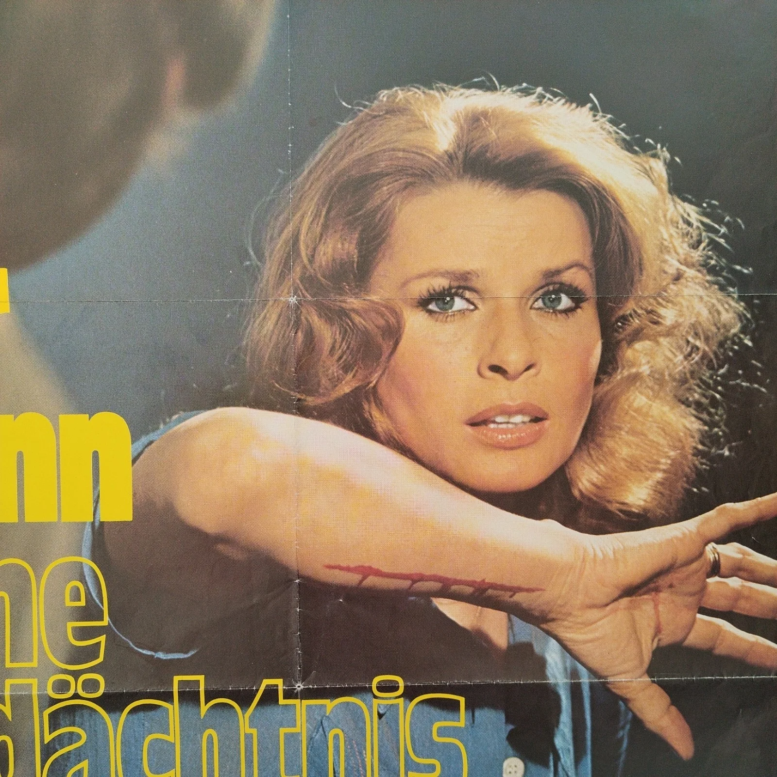 Man Without a Memory (1978) Original 23" X 33" Original German Movie Poster, изображение 3