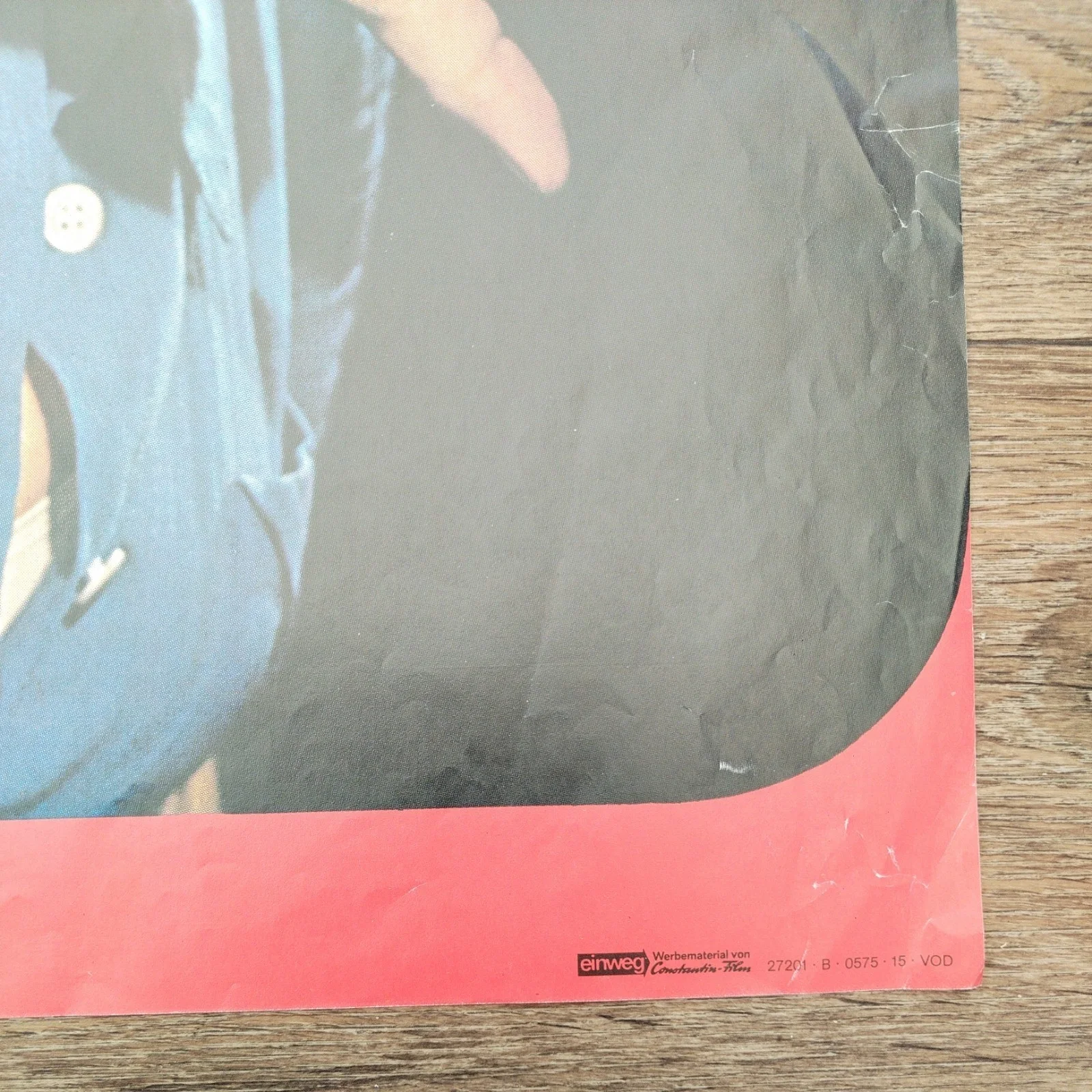 Man Without a Memory (1978) Original 23" X 33" Original German Movie Poster, изображение 4