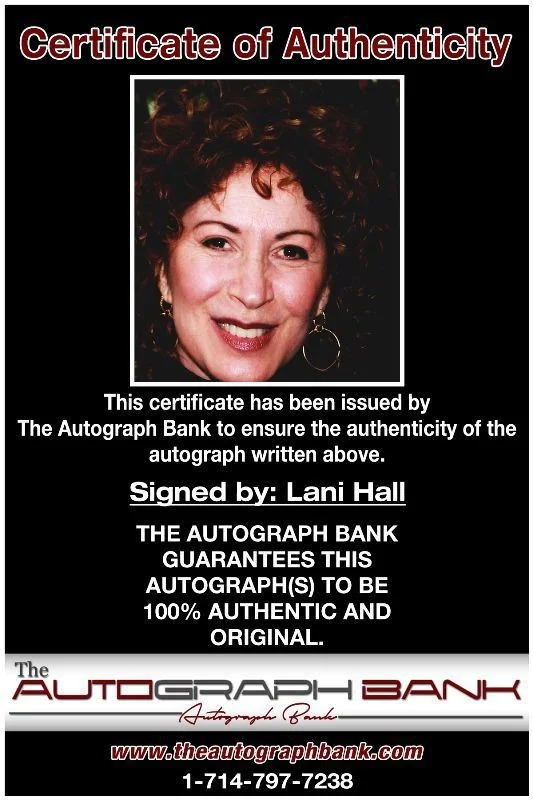Lani Hall — Lani Hall Authentic signed rock 8x10 photo W/Certificate Autographed (1326-f), изображение 2