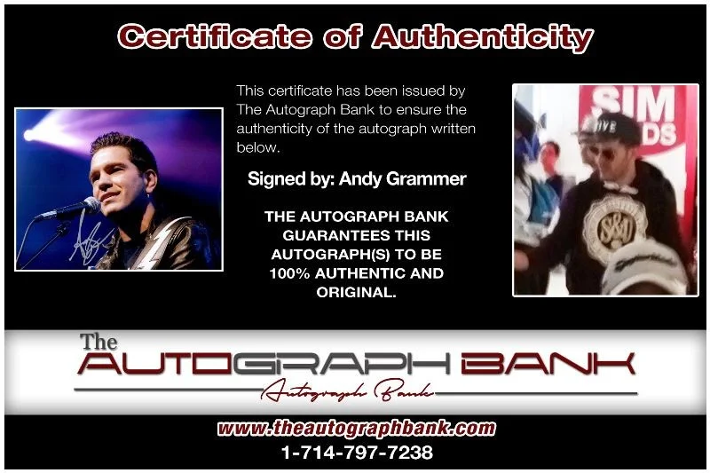 Andy Grammer — Andy Grammer Authentic signed rock 8x10 photo W/Certificate Autographed (127a1), изображение 2