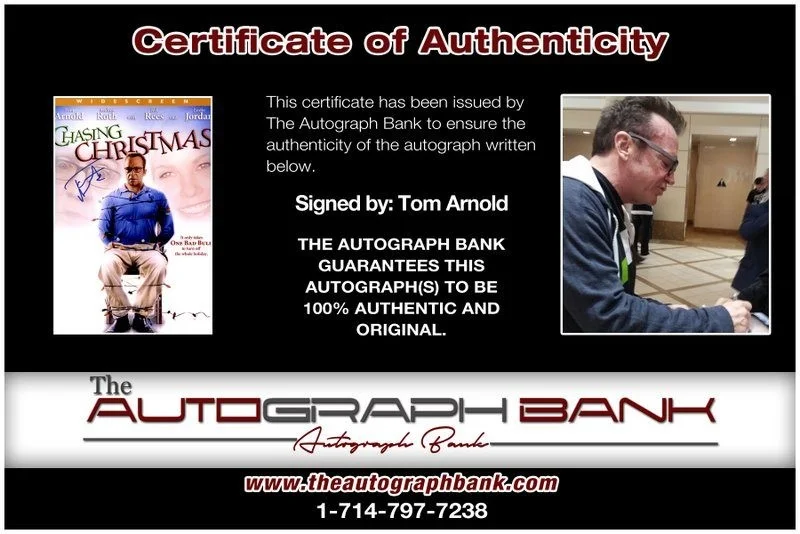 Tom Arnold — Tom Arnold authentic signed celebrity 10x15 photo W/Cert Autographed Y1, изображение 2