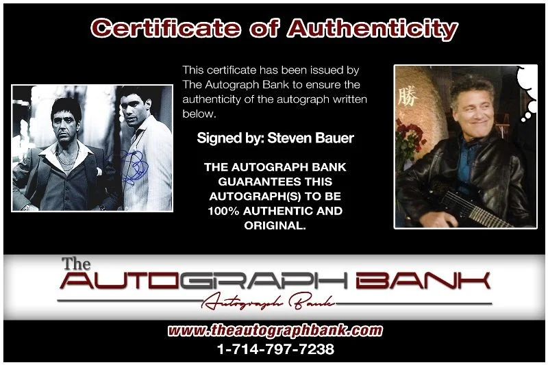 Steven Bauer — Steven Bauer authentic signed celebrity 8x10 photo W/Cert Autographed 132716r1, изображение 2
