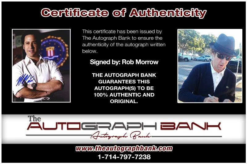 Rob Morrow — Rob Morrow authentic signed celebrity 8x10 photo W/Cert Autographed 132716c1, image 2