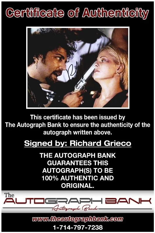 Richard Grieco — Richard Grieco authentic signed celebrity 8x10 photo W/Cert Autographed 132716b1, image 2