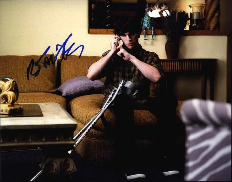 Rj Mitte — Rj Mitte signed celebrity 8x10 photo W/Cert Autograph 0001