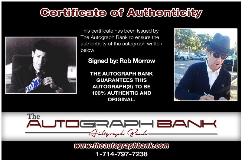 Rob Morrow — Rob Morrow authentic signed celebrity 8x10 photo W/Cert Autographed 132716b1, image 2