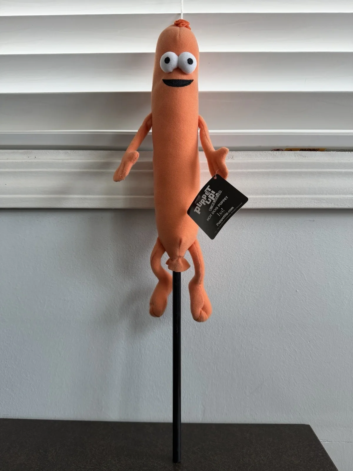 Brian Henson — THE MUPPETS HOT DOG PUPPET PUPPET UP! AUTOGRAPHED SIGNED BY BRIAN HENSON JIM 🆕, изображение 5