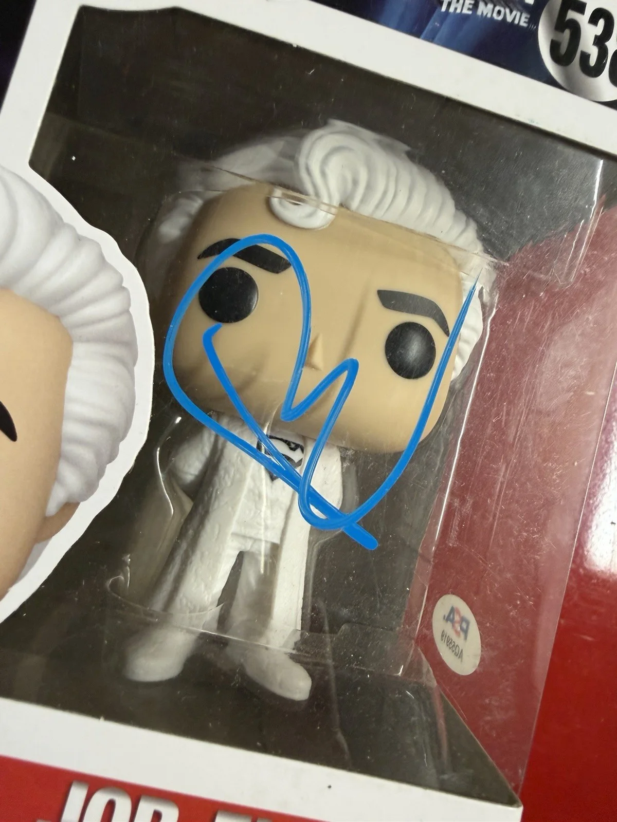 Bradley Cooper — Bradley Cooper Signed Jor El Funko Pop Superman PSA COA David Corenswet, image 2