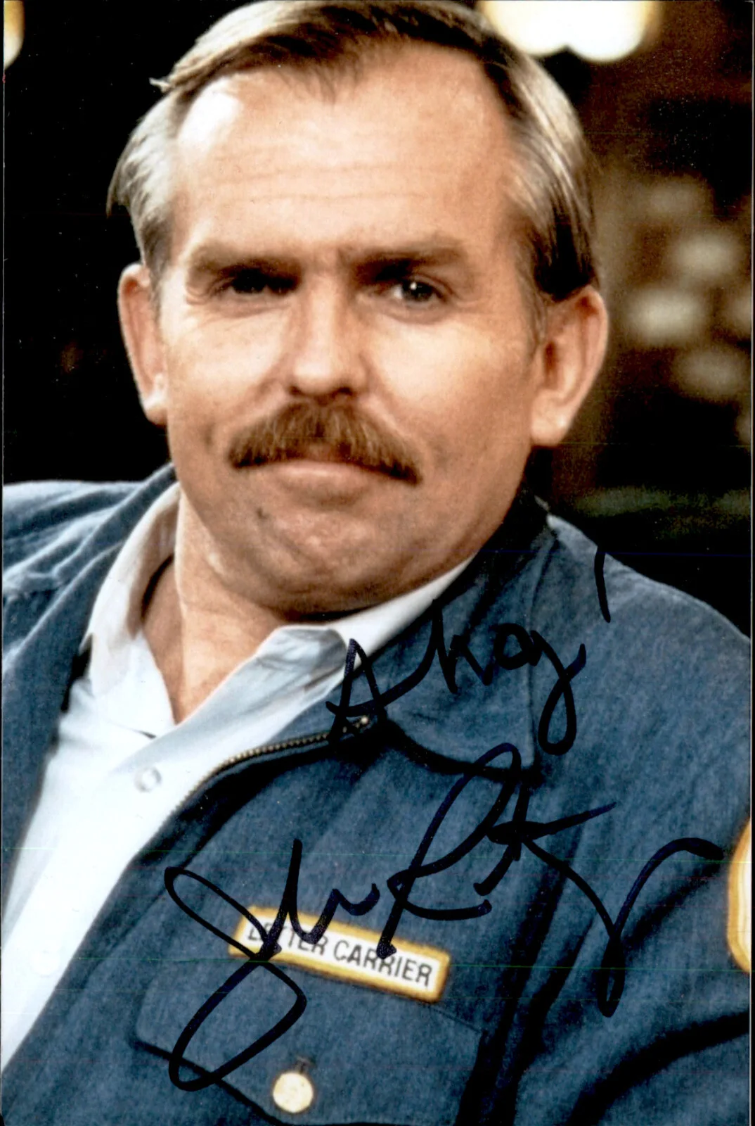 John Ratzenberger — John Ratzenberger Signed Autographed 4x6 Photo Actor / Cheers Cliff Clavin