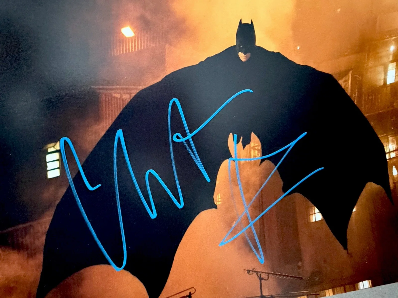 CHRISTIAN BALE BATMAN SIGNED AUTOGRAPH 8X12 PHOTO AUTHENTIC RARE D, image 2