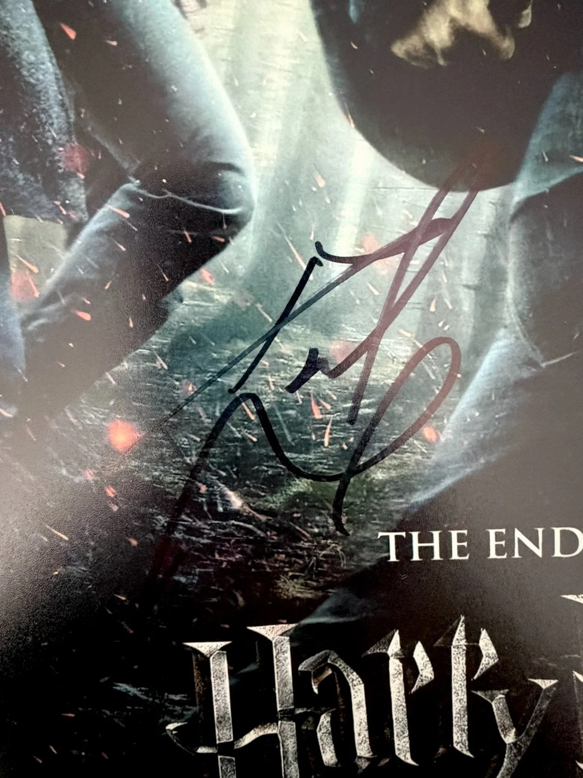 DANIEL RADCLIFFE HARRY POTTER SIGNED AUTOGRAPH 11X17 PHOTO AUTHENTIC RARE E, image 2