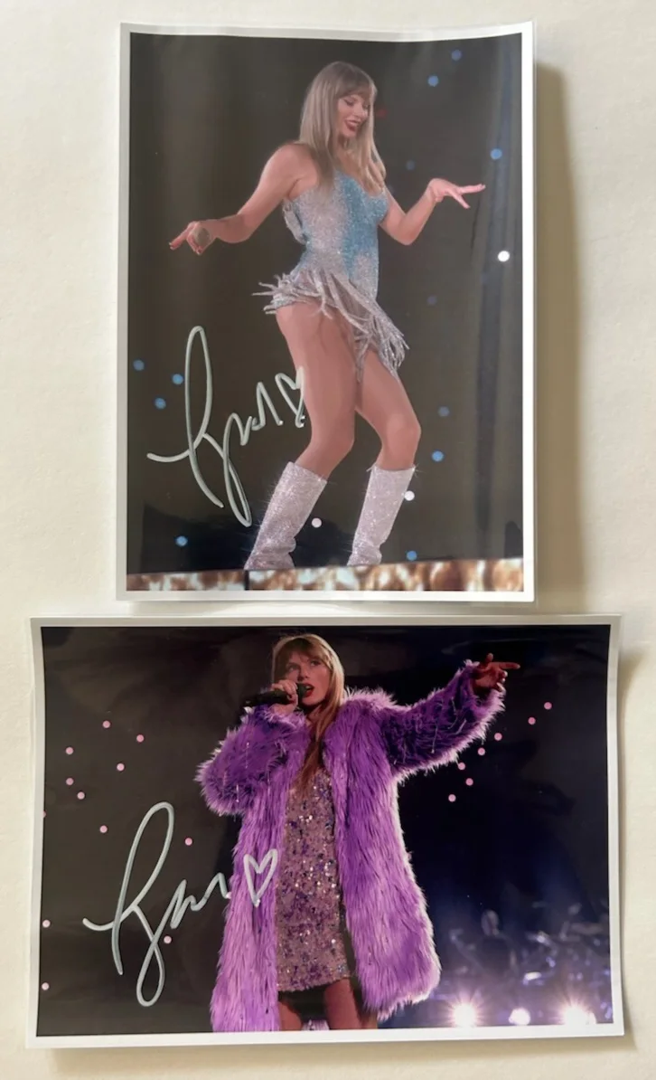 TAYLOR SWIFT SIGNED BOOK TAYLOR SWIFT A BOOK FOR SWIFTIES COA + 2 FREE PHOTOS, image 5