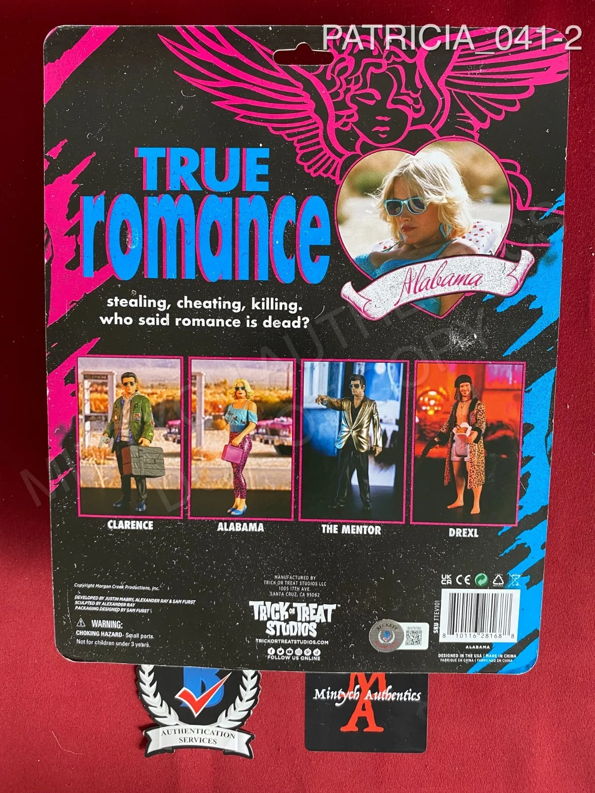Patricia Arquette — Patricia Arquette signed Alabama from True Romance vinyl figure Beckett COA, изображение 2